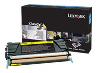 [X746A2YG] Lexmark Gelb - original - Tonerpatrone LCCP