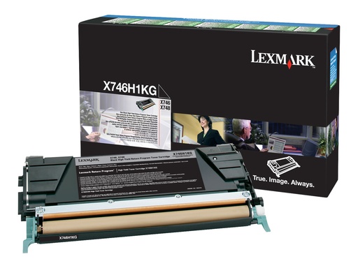 [X746H1KG] Lexmark Hohe Ergiebigkeit - Schwarz - original