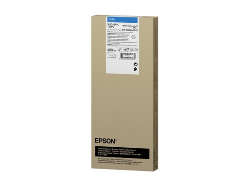 [C13T55P240] Epson T55P2 - 480 ml - Cyan - original - Box