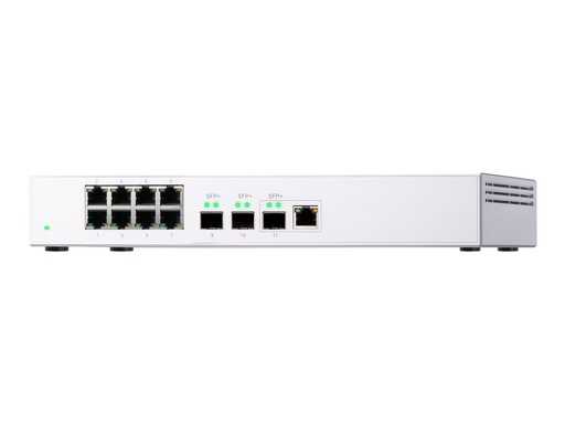 [QSW-308-1C] QNAP QSW-308-1C - Switch - unmanaged - 2 x 10 Gigabit SFP+ + 1 x C 10 G-Bit SFP+ + 8 x 10/100/1000