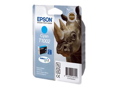 [C13T10024010] Epson T1002 - 11.1 ml - Cyan - original - Blisterverpackung