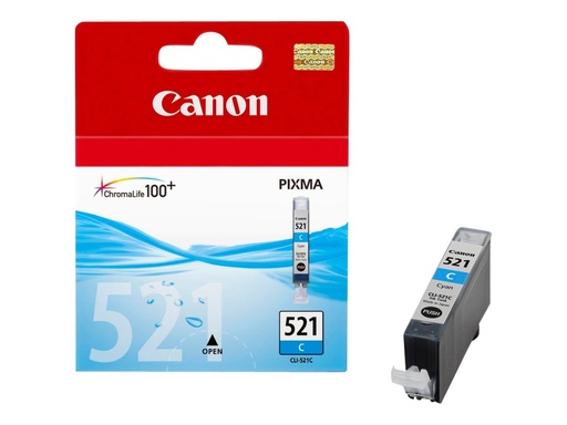 [2934B010] Canon CLI-521 Multipack - Gelb, Cyan, Magenta