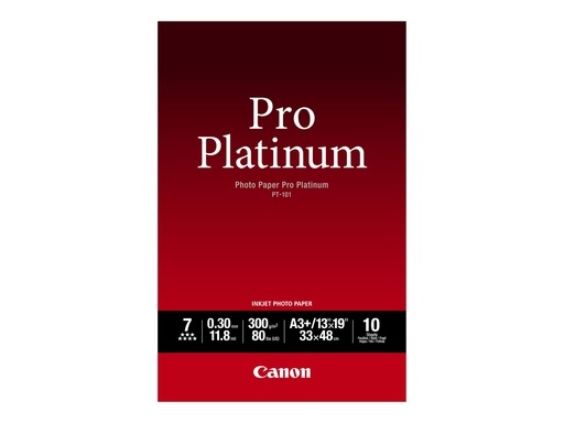 [2768B018] Canon Photo Paper Pro Platinum - A3 plus (329 x 423 mm)