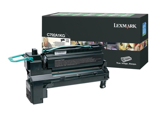 [C792A1KG] Lexmark Schwarz - original - Tonerpatrone LCCP, LRP