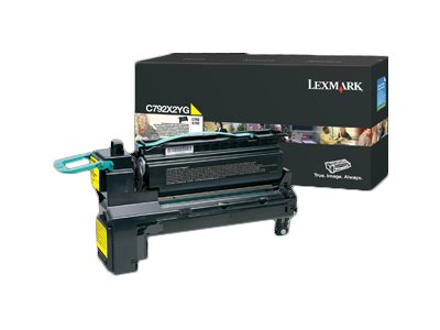[C792X2YG] Lexmark Besonders hohe Ergiebigkeit - Gelb