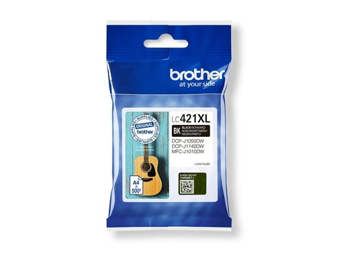 [LC421XLBK] Brother LC421XLBK - Hohe Ergiebigkeit - Schwarz