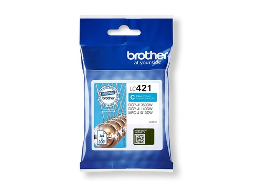 [LC421C] Brother LC421C - Cyan - original - Tintenpatrone