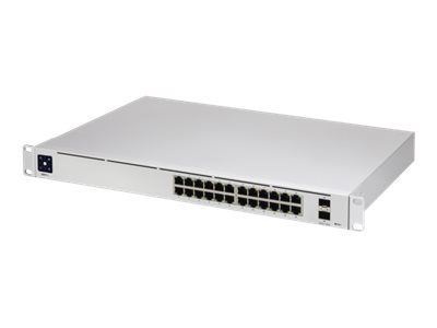 [USW-PRO-24] Ubiquiti UniFi Switch USW-Pro-24 - Switch - L3 - managed - 24 x 10/100/1000 + 2 x 10 Gigabit SFP+ (Uplink)