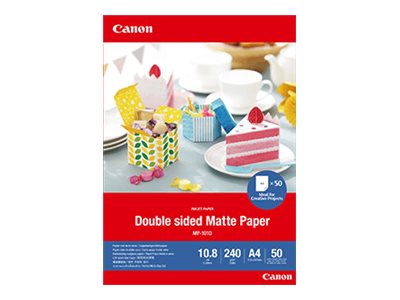 [4076C005] Canon Double-sided Matte Paper MP-101D - Matt - 275 Mikron - A4 (210 x 297 mm)