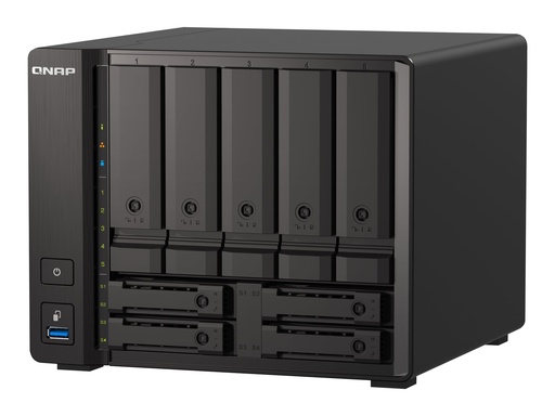 [TS-H973AX-8G] QNAP TS-H973AX-8G - NAS-Server - 9 Schächte - SATA 6Gb/s