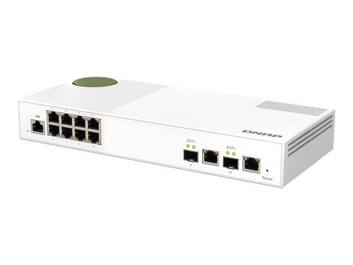 [QSW-M2108-2C] QNAP QSW-M2108-2C - Switch - managed - 2 x 10 Gigabit SFP+ + 8 x 2.5GBase-T