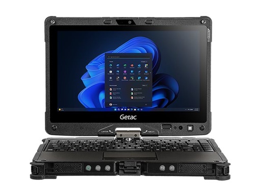[VSE18ZJMBFXC] GETAC V110 G7 - Robust - Konvertierbar - Intel Core i7 1255U - Win 11 Pro - Intel Iris Xe Grafik - 64 GB RAM - 1 TB SSD NVMe - 29.5 cm (11.6")