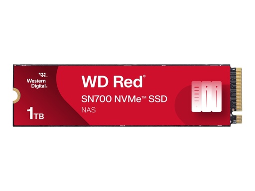[WDS100T1R0C] WD Red SN700 WDS100T1R0C - SSD - 1 TB - intern - M.2 2280 - PCIe 3.0 x4 (NVMe)