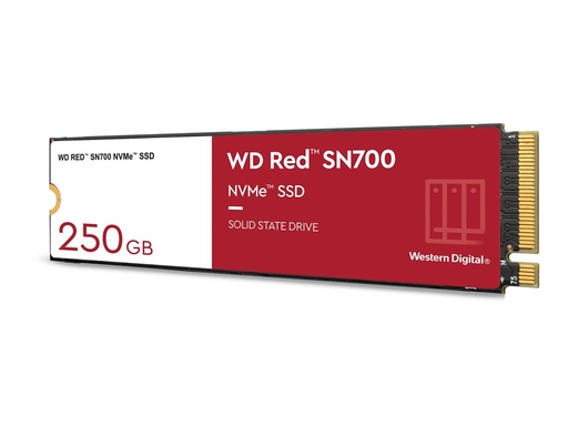 [WDS250G1R0C] WD Red SN700 WDS250G1R0C - SSD - 250 GB - intern - M.2 2280 - PCIe 3.0 x4 (NVMe)