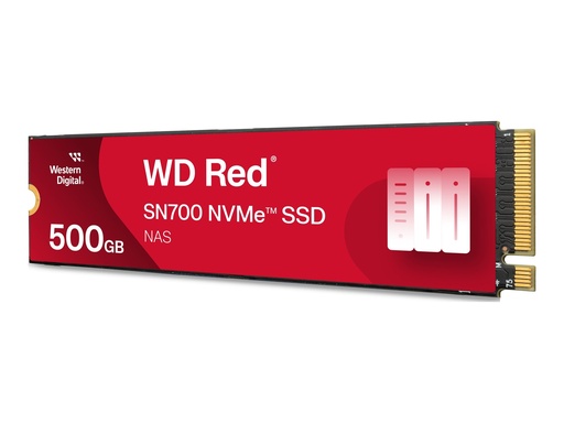 [WDS500G1R0C] WD Red SN700 WDS500G1R0C - SSD - 500 GB - intern - M.2 2280 - PCIe 3.0 x4 (NVMe)