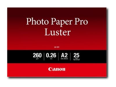 [6211B026] Canon Photo Paper Pro Luster LU-101 - Glanz - 260 Mikron - A2 (420 x 594 mm)
