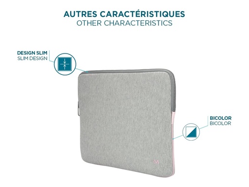 [049015] Mobilis Skin - Notebook-Hülle - Memory-Schaumstoff