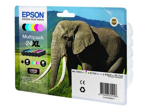 [C13T24384011] Epson 24XL Multipack - 6er-Pack - 55.7 ml - XL