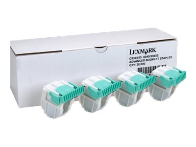 [21Z0357] Lexmark Rückenhefterkartusche (Packung mit 4)