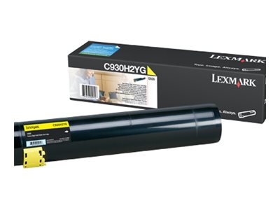 [C930H2YG] Lexmark Hohe Ergiebigkeit - Gelb - original