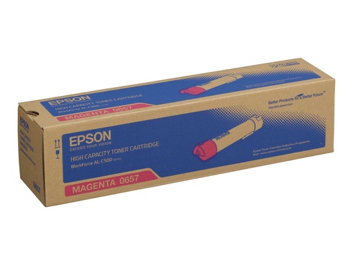 [C13S050657] Epson Mit hoher Kapazität - Magenta - original