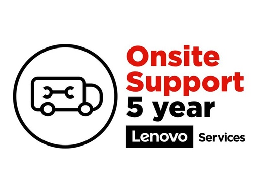 [5WS0D81042] Lenovo Onsite Upgrade - Serviceerweiterung - Arbeitszeit und Ersatzteile (für Desktops)