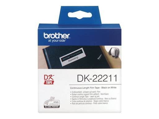 [DK22211] Brother DK-22211 - Weiß - Rolle (2,9 cm x 15,2