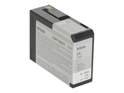 [C13T580700] Epson T580 - 80 ml - Schwarz - original - Tintenpatrone