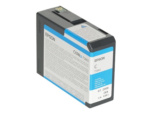 [C13T580200] Epson T5802 - 80 ml - Cyan - original - Tintenpatrone