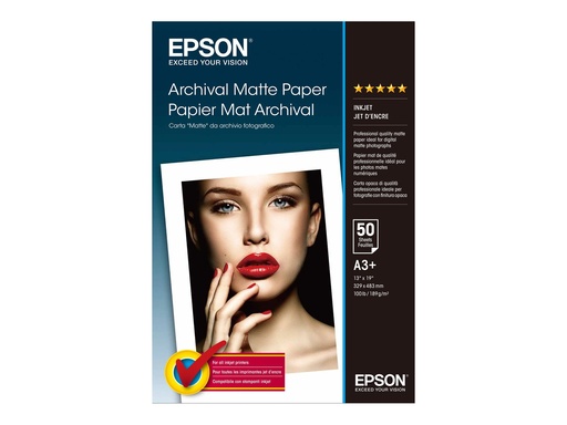 [C13S041340] Epson Archival - Matt - Super A3/B (330 x 483