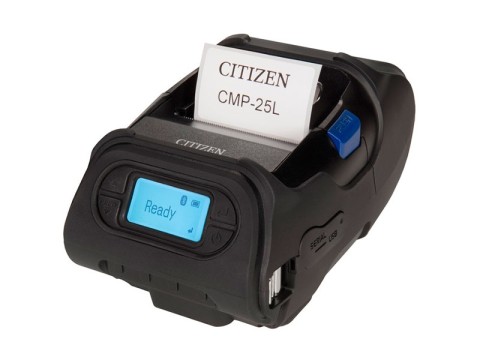 [CMP25BUXZL] Citizen CMP-25L - Thermische Leitung - 203 x 203 DPI - 127 mm/sek - Verkabelt & Kabellos - Lithium-Ion (Li-Ion) - Schwarz