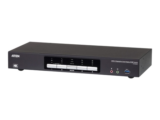 [CS1944DP-AT-G] ATEN CS1944DP - KVM-/Audio-/USB-Switch - 4 x