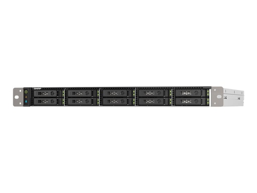 [TS-H1090FU-7302P-256G] QNAP TS-h1090FU - NAS-Server - 10 Schächte - Rack - einbaufähig - SATA 6Gb/s / PCIe (NVMe)