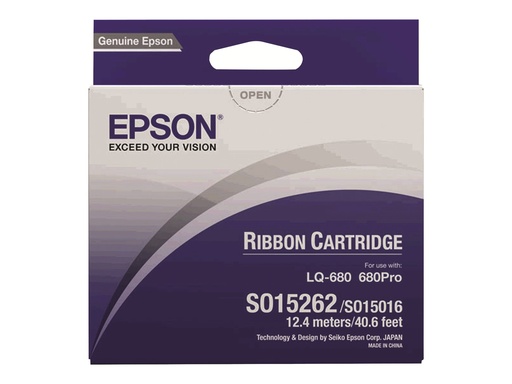 [C13S015262] Epson Schwarz - Textilband - für LQ 1060, 2500