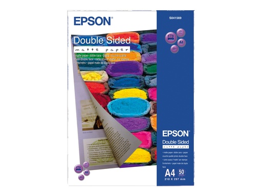 [C13S041569] Epson Double-Sided Matte Paper - Matt - A4 (210 x 297 mm)