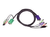 [2L-5305UU] ATEN Video- / USB- / Audio-Kabel - Mini-Stecker, 15-polig SPHD (M)
