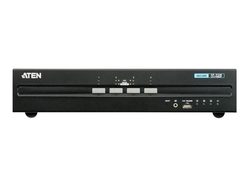 [CS1144DP-AT-G] ATEN CS1144DP USB DisplayPort Dual Display Secure KVM Switch