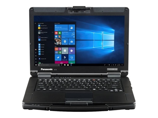 [FZ-55EZ0PWB4] Panasonic Toughbook 55 - Robust - 180°-Scharnierdesign - Intel Core i5 1145G7 / 2.6 GHz - vPro - Win 11 Pro - Intel Iris Xe Grafikkarte - 8 GB RAM - 512 GB SSD TCG Opal Encryption, NVMe - 35.6 cm (14")