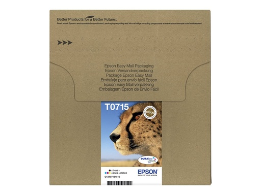 [C13T07154511] Epson T071 Easy Mail Packaging - 4er-Pack - 23.9