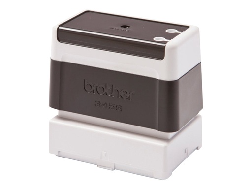 [PR3458B6P] Brother 3458 - Stempel - vorgetränkt - Schwarz - Benutzerdefinierter Text - 34 x 58 mm (Packung mit 6)