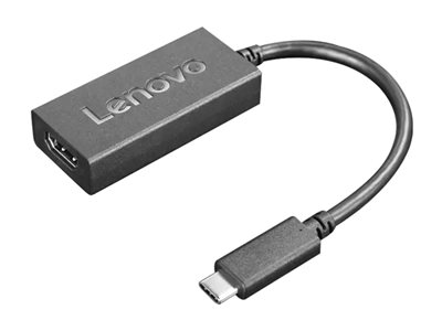 [GX90R61025] Lenovo Videoadapter - USB-C männlich zu HDMI weiblich - Schwarz - Unterstützung für 4K60Hz (3840 x 2160)