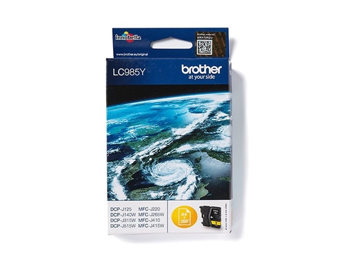 [LC985YBP] Brother LC985YBP - Gelb - original - Blisterverpackung
