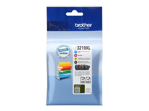 [LC3219XLVALDR] Brother LC3219XL Value Pack - 4er-Pack - XL - Schwarz, Gelb, Cyan, Magenta
