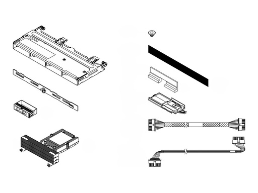 [4XH7A85892] Lenovo Server 4 x 3.5" SAS/SATA Backplane-Kit