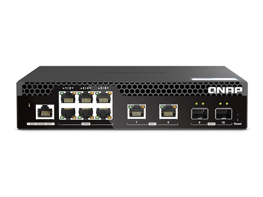 [QSW-M2106R-2S2T] QNAP Web Managed Series - Switch - halbe Breite