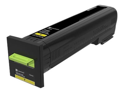 [72K0X40] Lexmark Hohe Ergiebigkeit - Gelb - original