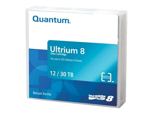 [MR-L8MQN-02] Quantum MR-L8MQN-02 - Leeres Datenband - LTO - 12 TB - 30 TB - 2,5:1 - Rot