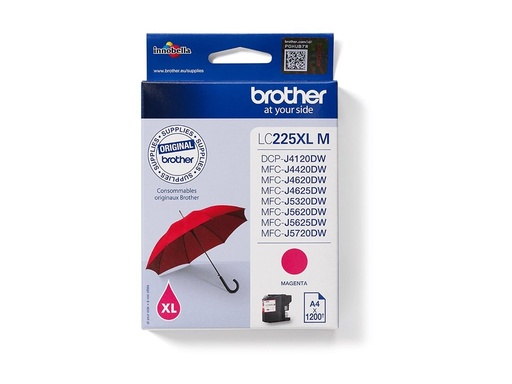 [LC225XLM] Brother LC225XLM - Magenta - original - Tintenpatrone