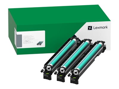 [85D0Q00] Lexmark 3er-Pack - Cyan, Magenta, Gelb - Fotoleiter-Kit LCCP