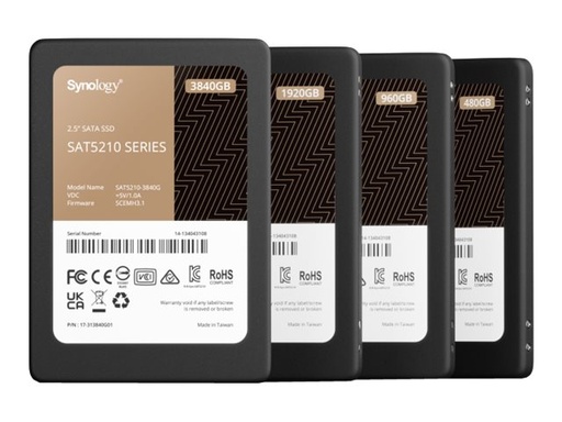 [SAT5210-1920G] Synology SAT5210 - SSD - 1.92 TB - intern - 2.5" (6.4 cm)